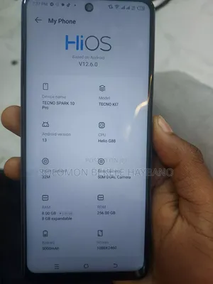 Tecno Spark 10 Pro 256 GB Blue