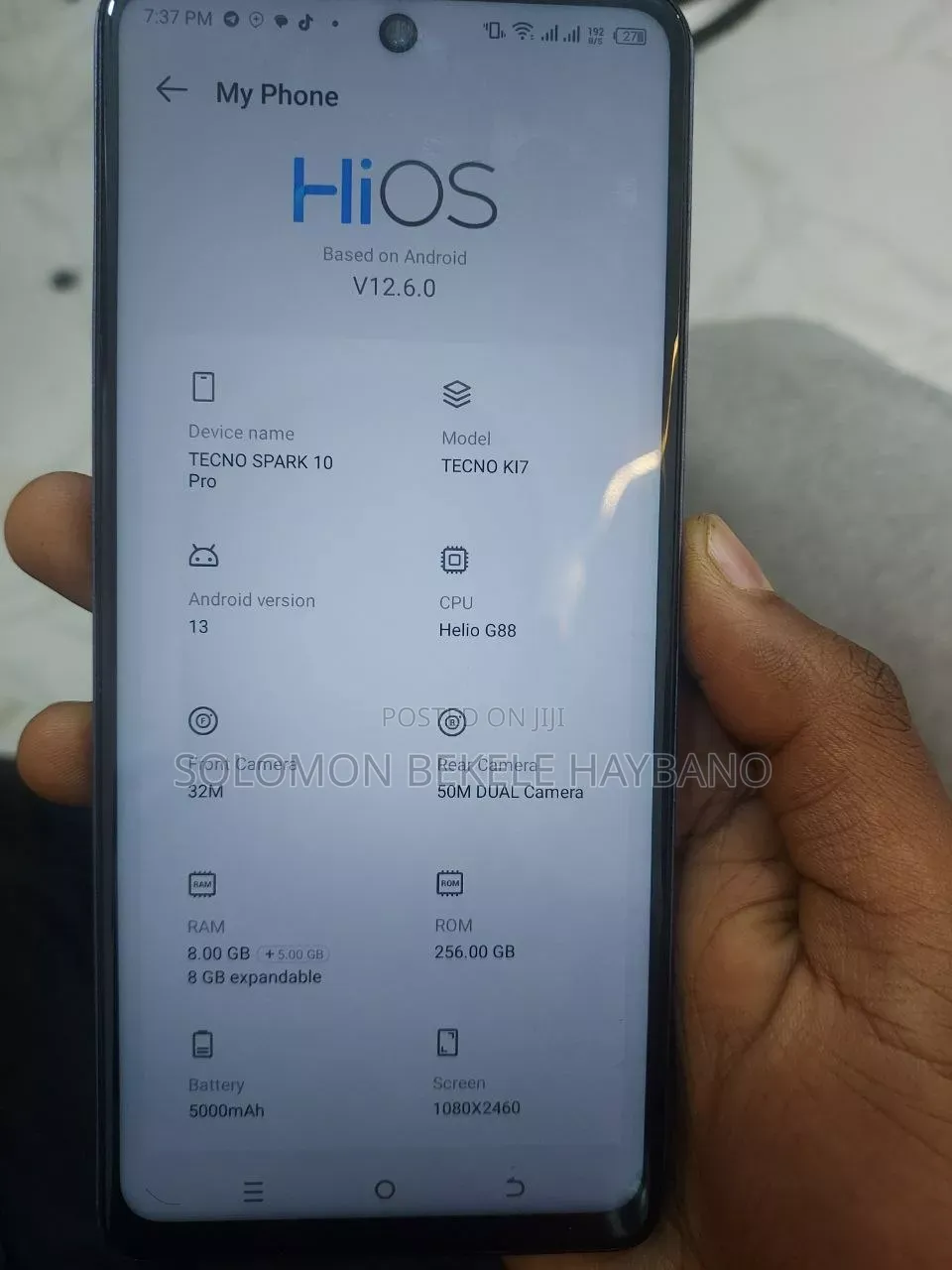 Tecno Spark 10 Pro 256 GB Blue