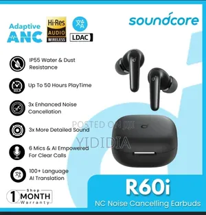 ‎Soundcore R60i Nc – Smart Anc Earbuds With Ai Translation