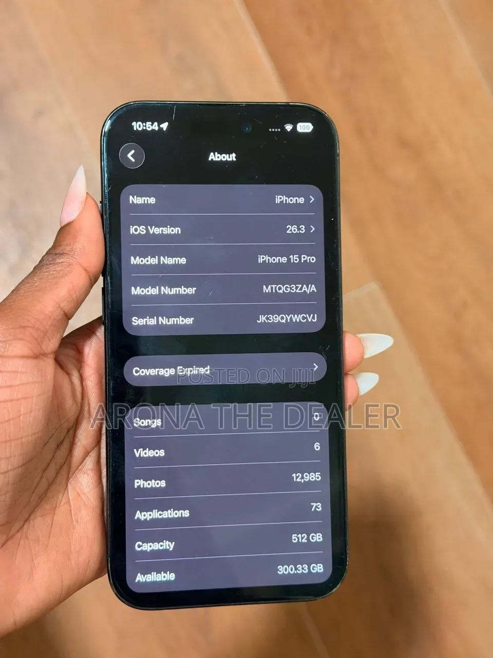 Apple iPhone 15 Pro 512 GB Black