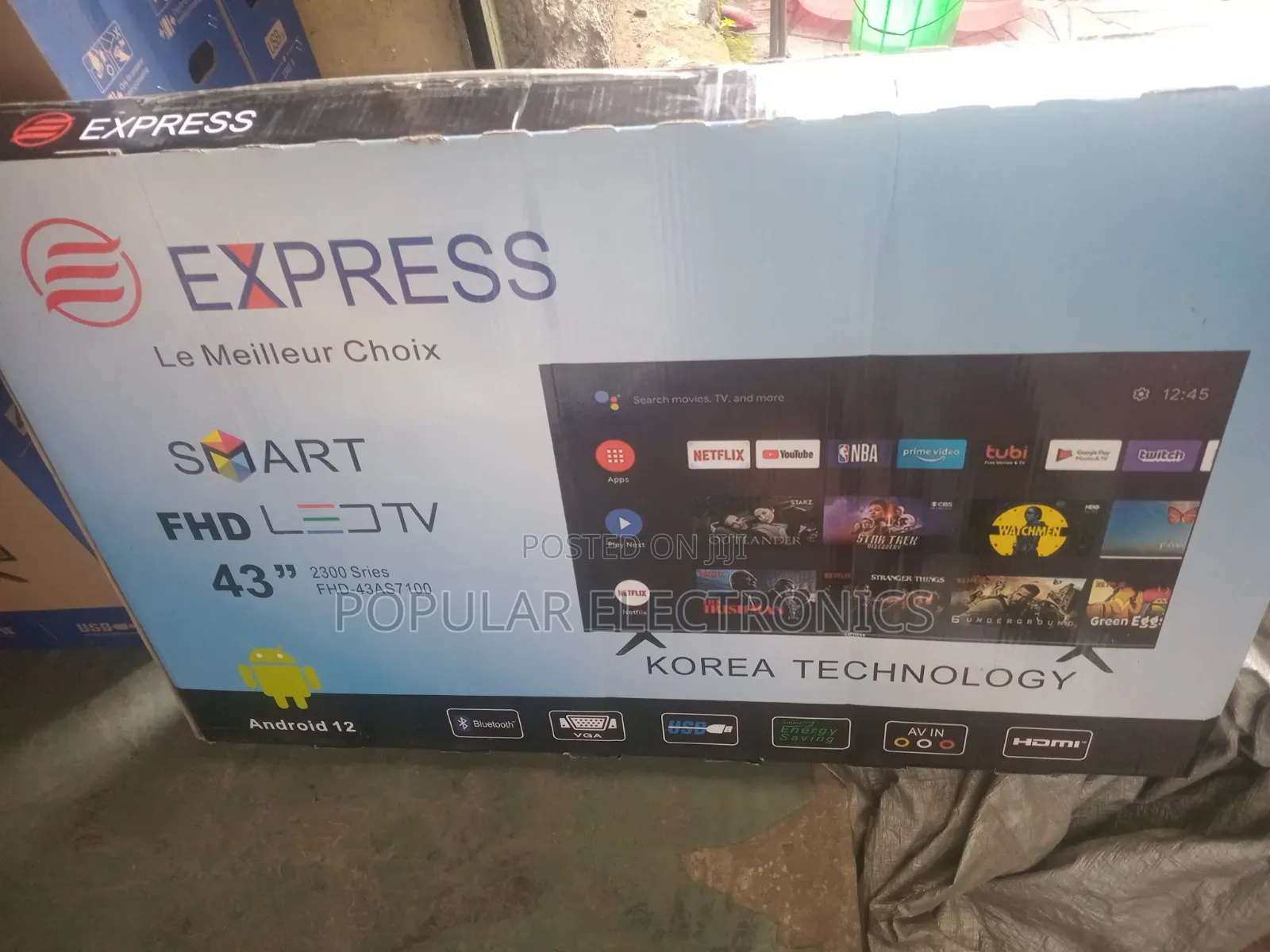 Express TV 43inch Smart Android TV