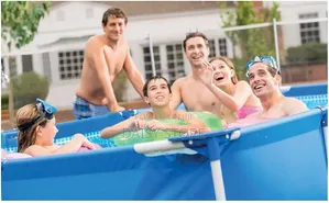 የIntex ተገጣጣሚ የዋና ገንዳ (Intex Frame Swimming Pool) - ለመኖሪያ ቤትና ለግቢ የሚሆን