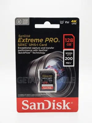 SanDisk Extreme Pro 128GB Memory Card