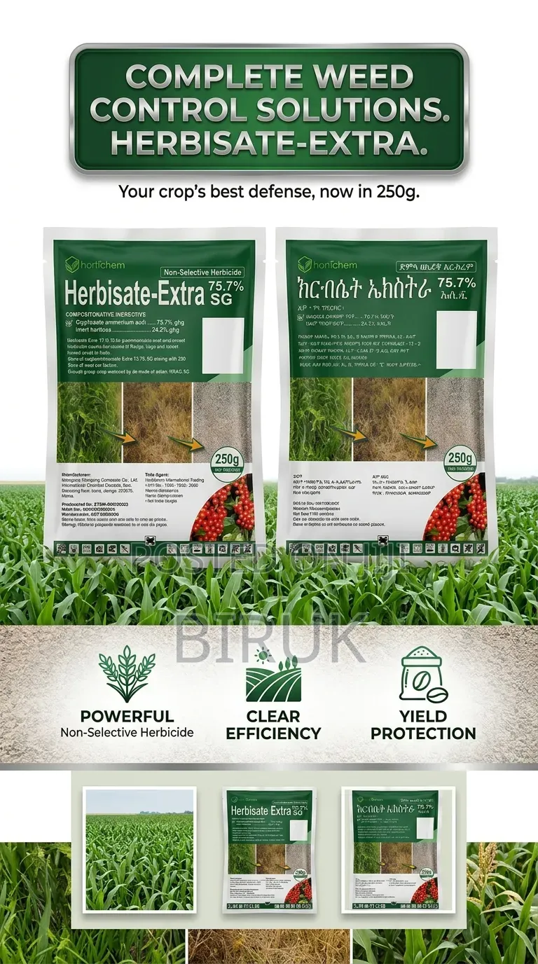 Herbisate-Extra 75.7% SG Herbicide (የአረም ማጥፊያ)