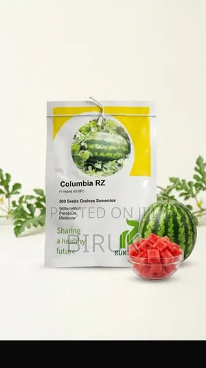 Columbia RZ F1 Hybrid Watermelon Seeds ( ኮሎምቢያ ጣፋጭ የሃባብ ዘር )