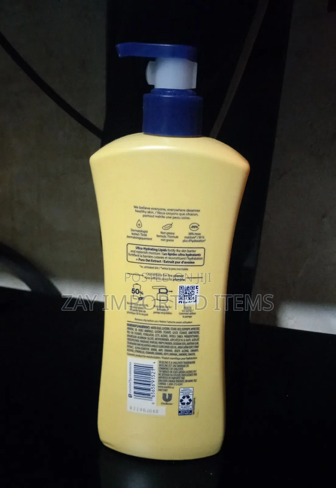 Vaseline Lotion | Dry Skin Repair | 600ml | Canada