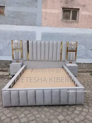 ዘመናዌ አልጋ በተለያዬ ከለር በተመጣጣኝ ዋጋ ።