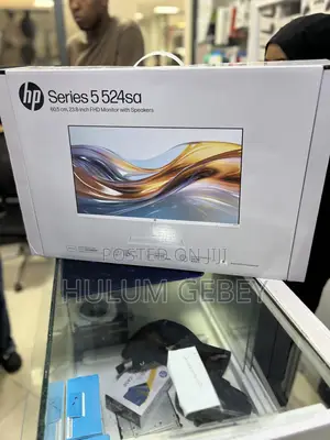 HP Monitor 24 Inch Frameless