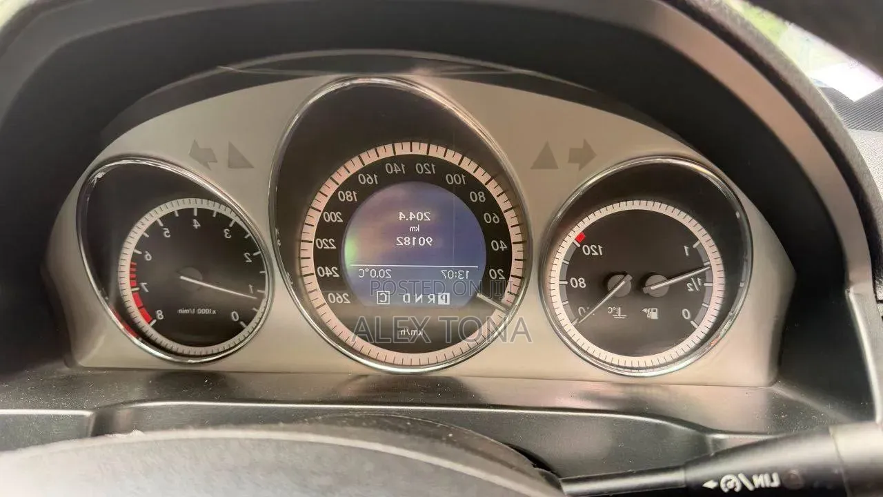 Mercedes-Benz C180 2008 Black