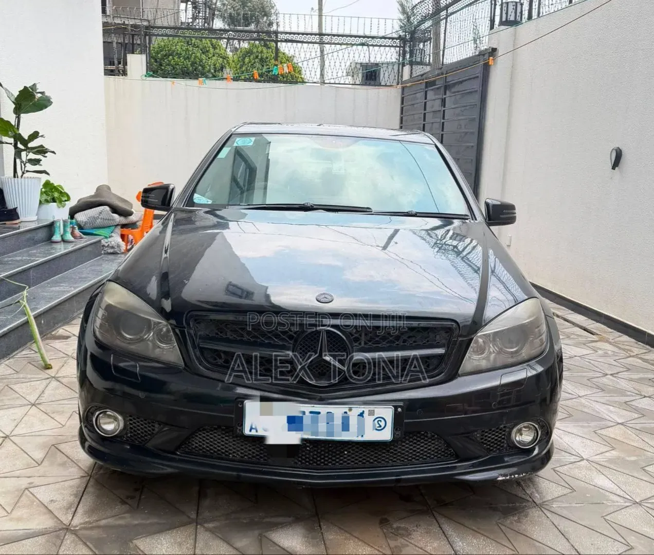 Mercedes-Benz C180 2008 Black