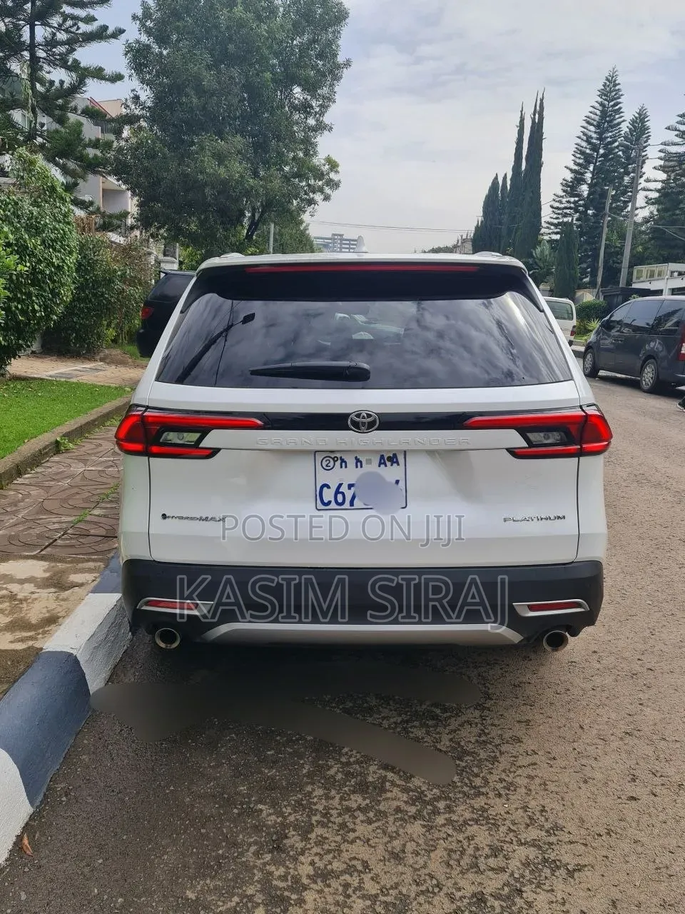 Toyota Grand Highlander Hybrid 2025 White