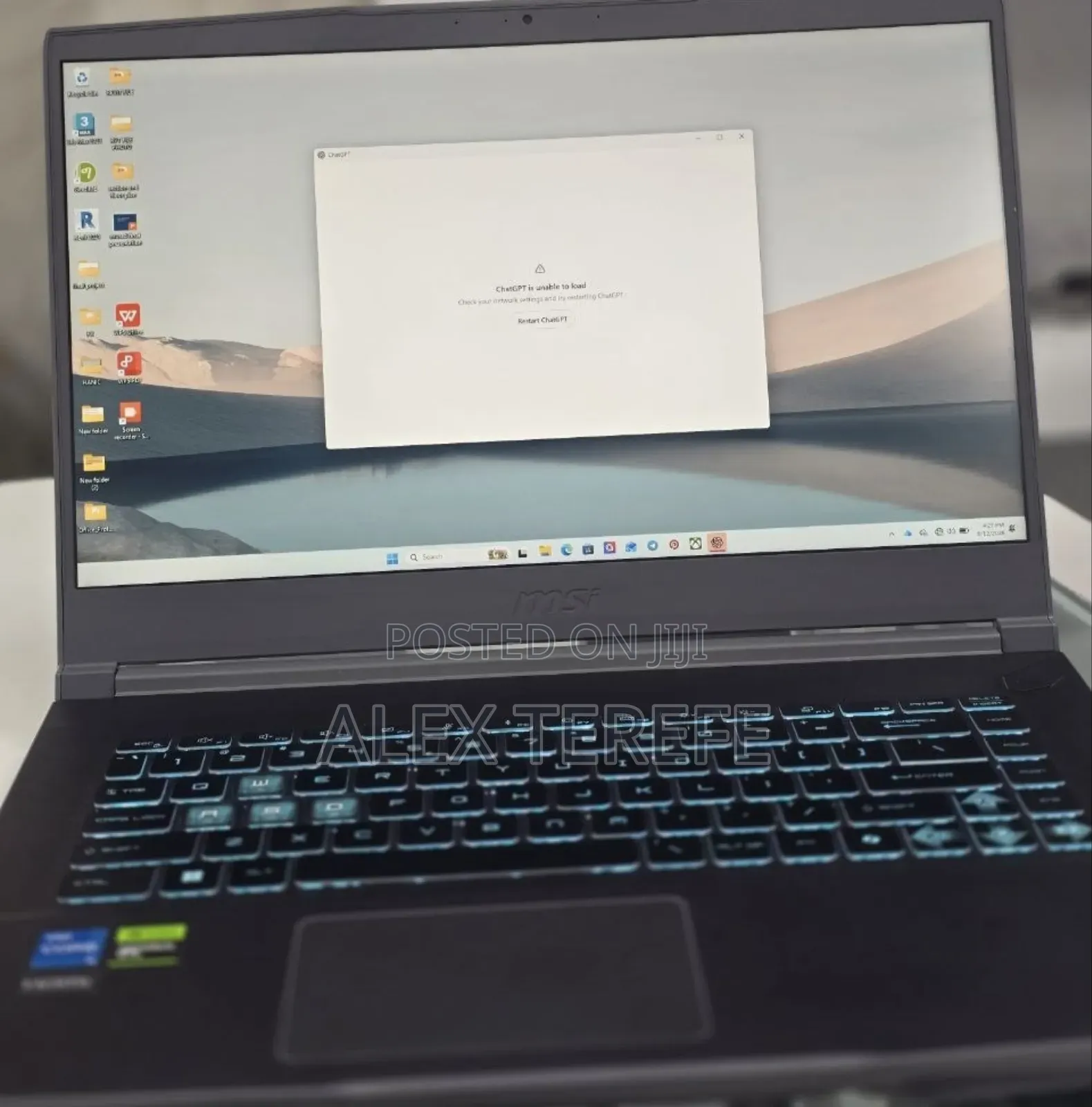 New Laptop MSI GF63 16GB Intel Core i5 SSD 1T