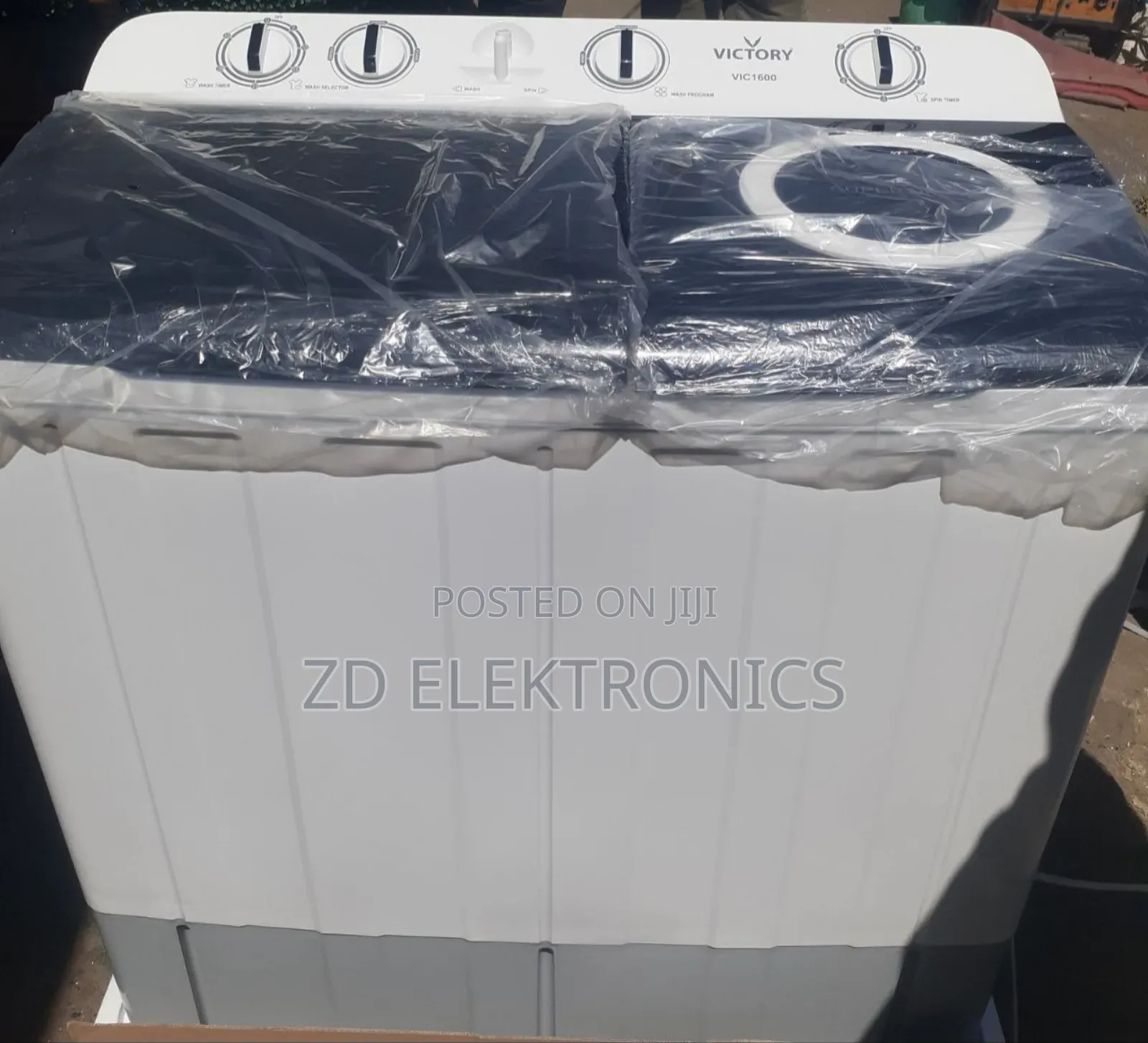 Victory Vic16kg Leave the Work to Us Washing Machine Leave the Dirty W