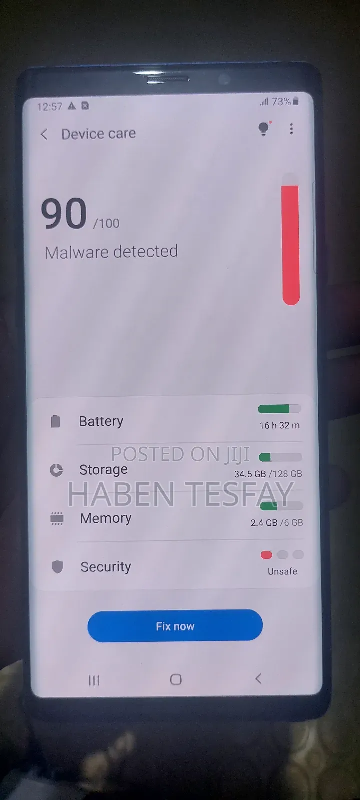 Samsung Galaxy Note 9 128 GB Blue