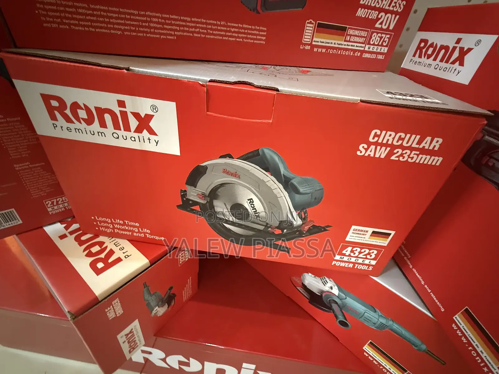 Ronix 4323 Circular Saw, a Heavy-Duty Electric Cutting