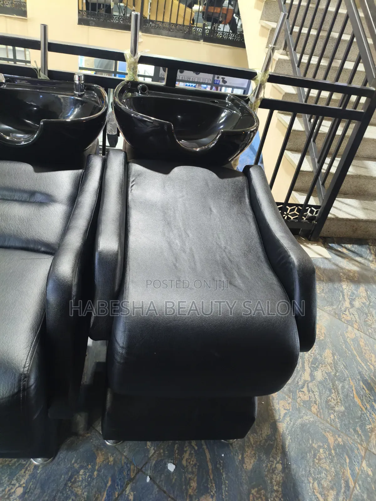 Salon Shampoo Chair (የፀጉር ማጠቢያ)