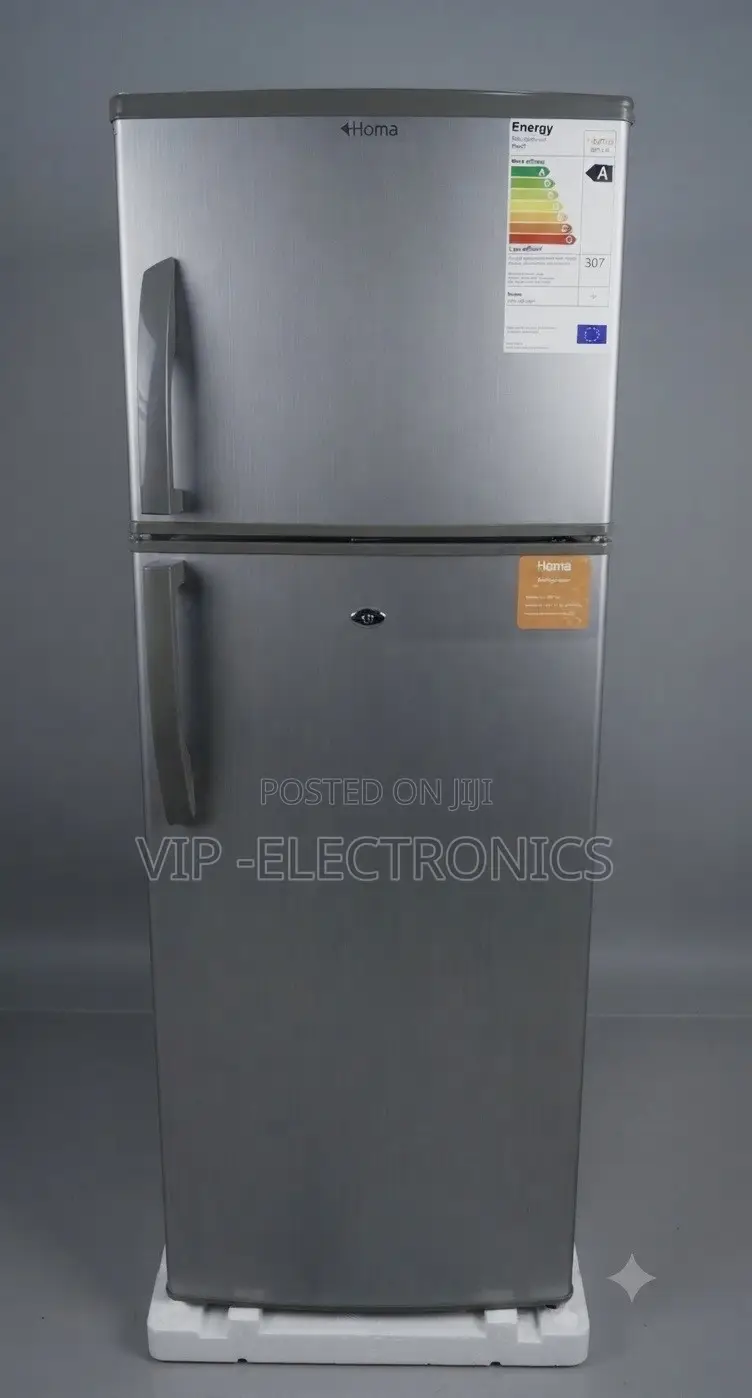 Homa Refrigerator 340 DF2-34 Double Door – Energy Class A