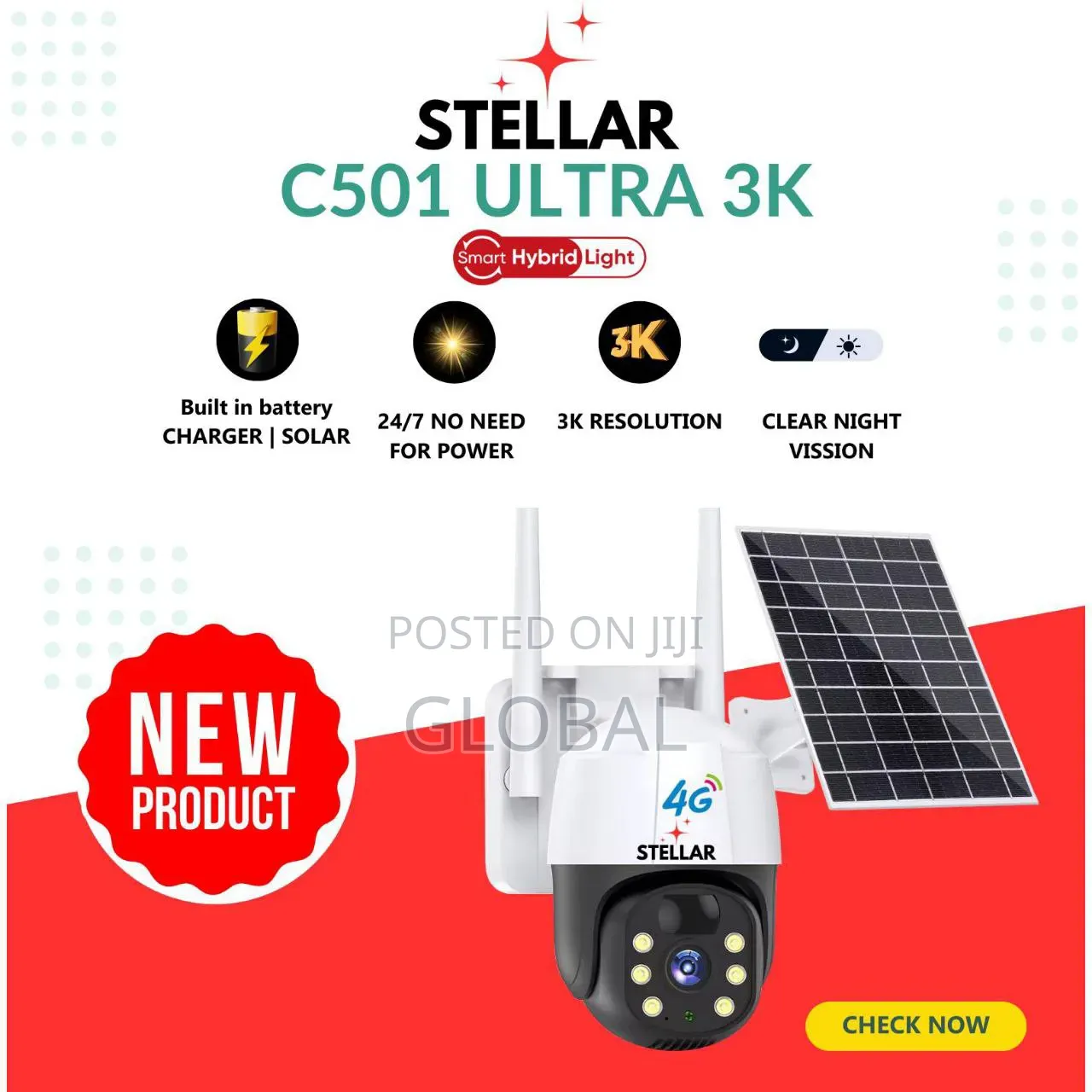 Stellar C501 Ultra CCTV Camera
