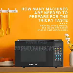 Microwave Sokany 20-Liter Digital Microwave Oven ሶካኒ ዲጂታል ማይክሮዌቭ