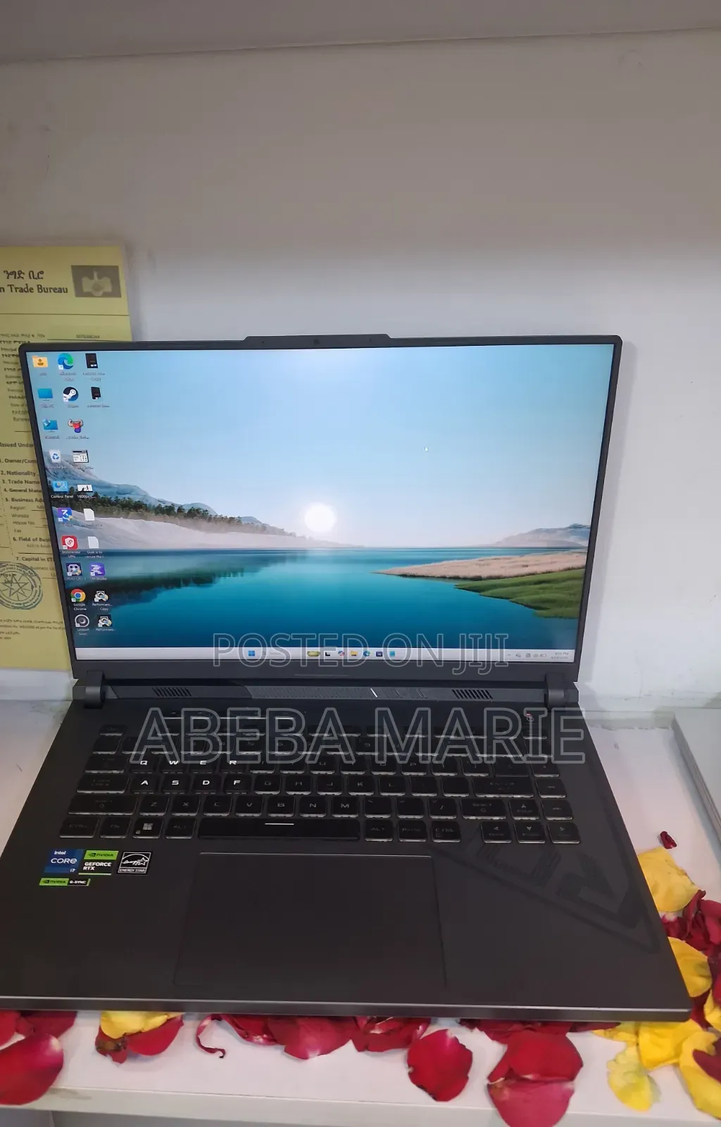 New Laptop Asus ROG Strix G16 G614 16GB Intel Core i9 SSD 1T