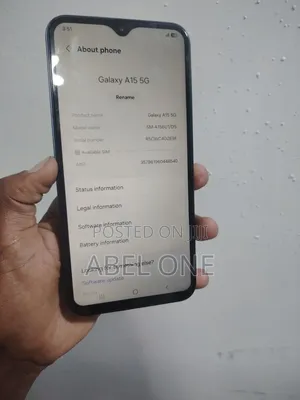 New Samsung Galaxy A15 5G 128 GB Black