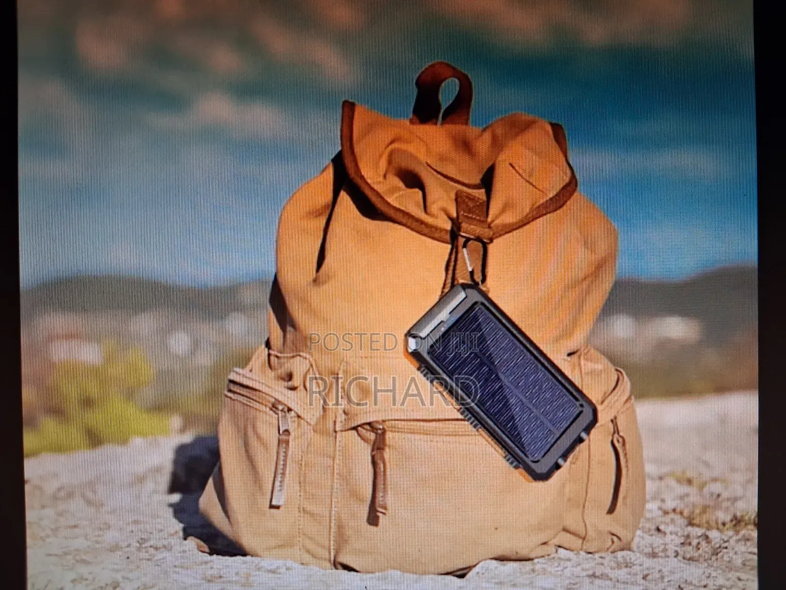 Solar Powered Power Bank