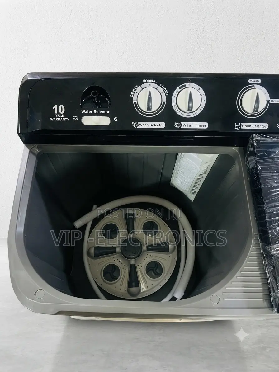 Quartz Washing Machine 16 Kg Semi-Automatic Twin-Tub Washing Copper