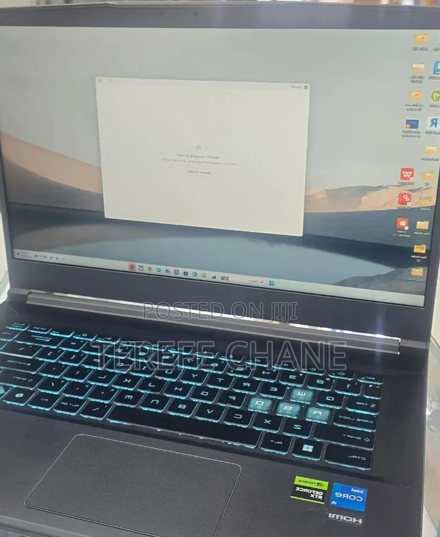 New Laptop MSI GF65 Thin 10UE 16GB Intel Core i5 SSD 1T