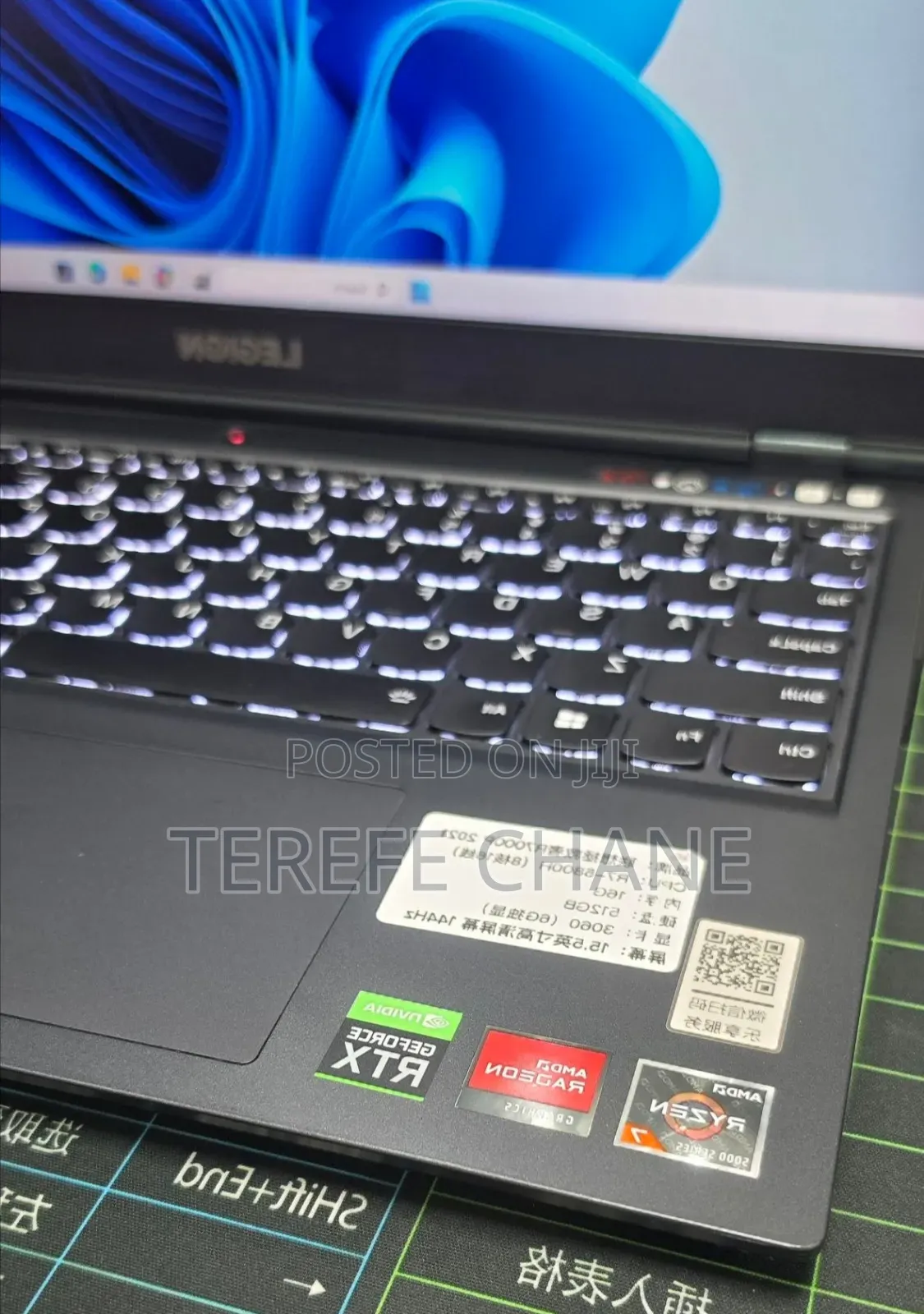 New Laptop Lenovo Legion 5 16GB AMD Ryzen 7 SSD 512GB