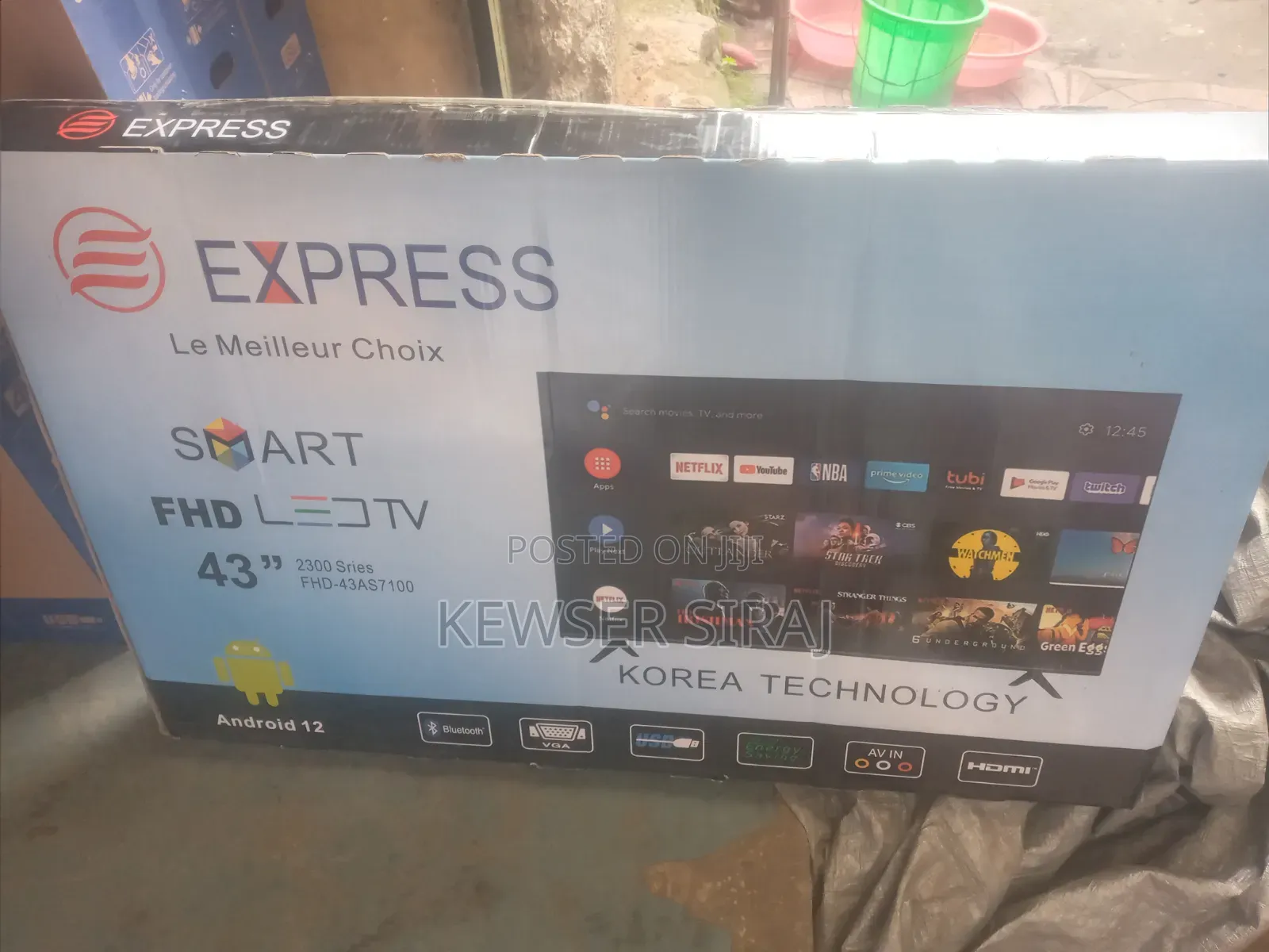 Express TV 43inch Smart Android TV