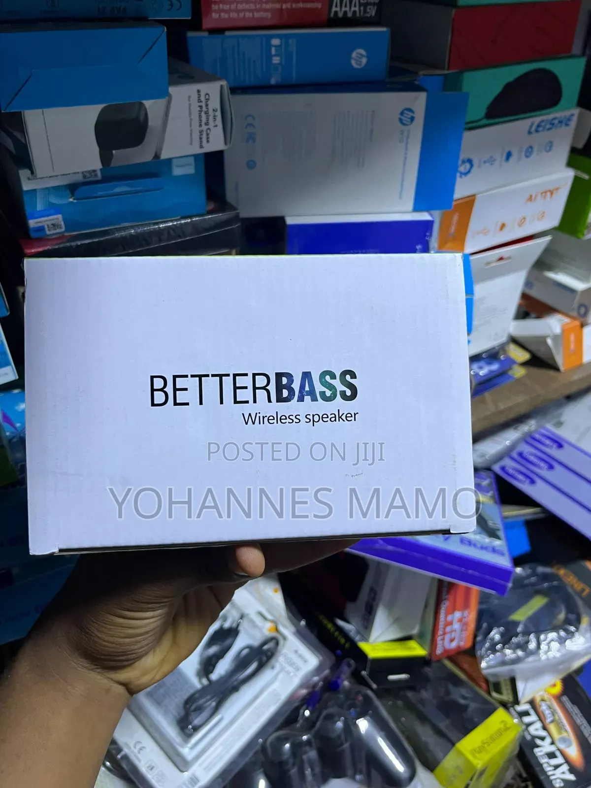 BetterBass Wireless Speaker – Powerful Sound, Portable | Brand New
