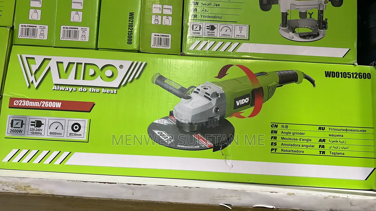 Finder 2600 Wat Angle Grinder