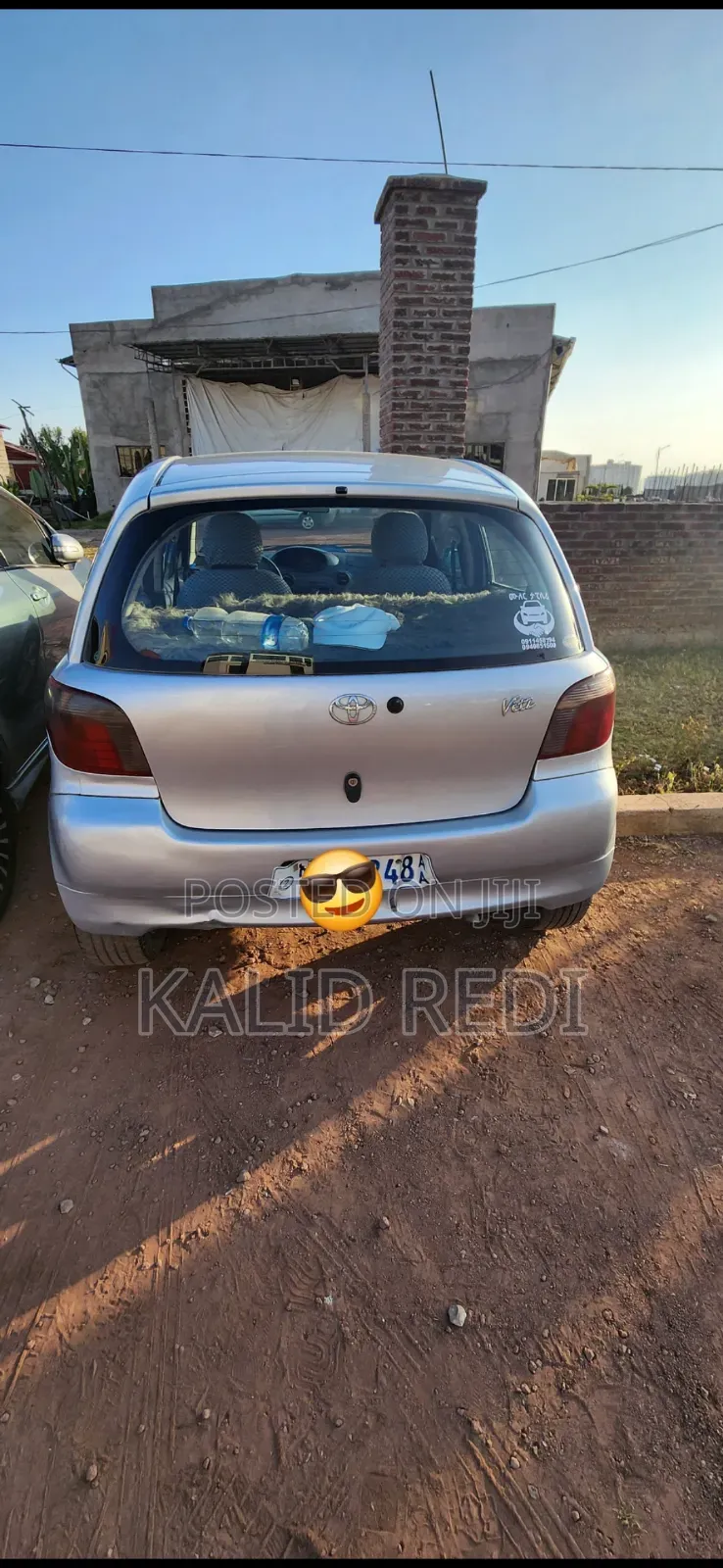 Toyota Vitz 2001 Silver