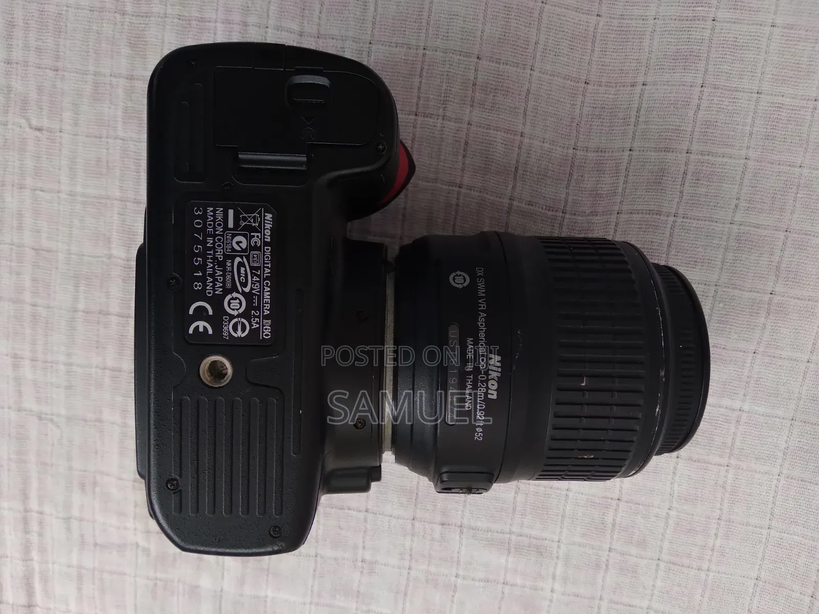 Nikond60 No Charger