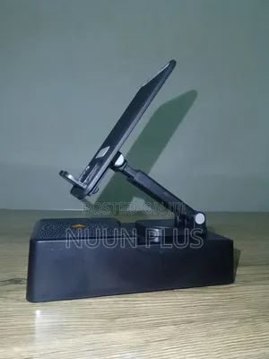 F16 Phone Holder Stand With Bluetooth Speaker