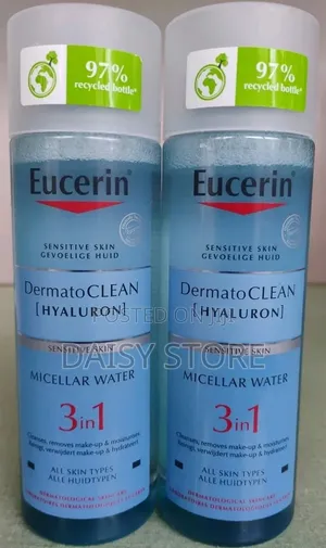 Eucerin DermatoCLEAN 3in1 Micellar Water – ለሁሉም የቆዳ ዓይነት የሚሆን የፊት ማጽጃ