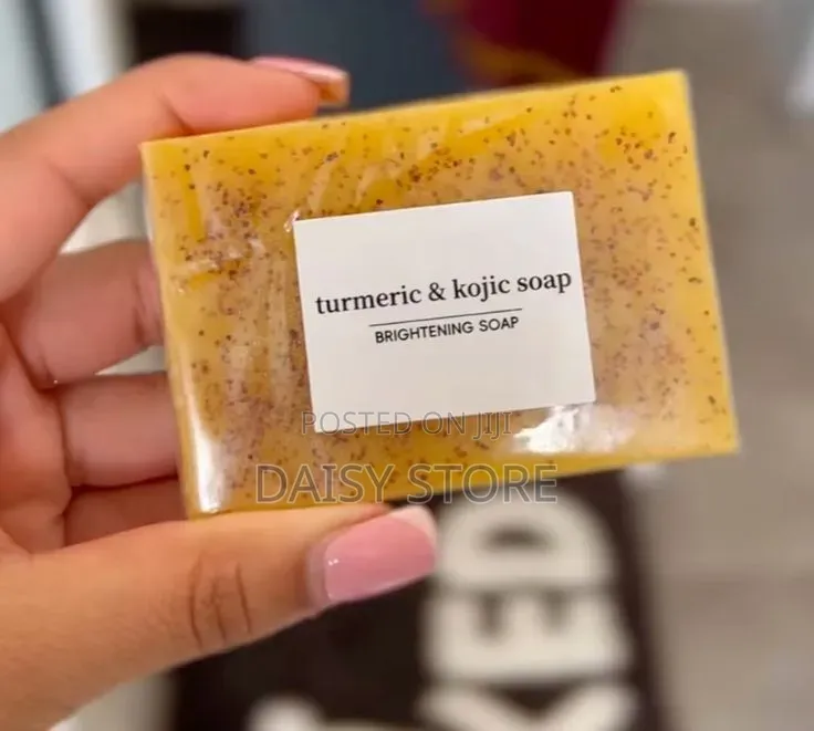 የቱርሜሪክ እና ኮጂክ አሲድ ሳሙና (Turmeric Kojic Acid Soap)