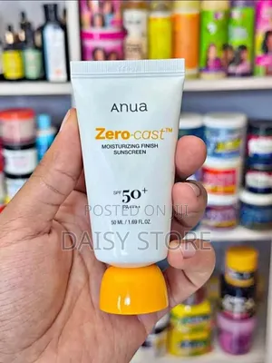 Anua Zero-Cast Moisturizing Finish Sunscreen SPF 50+ (50ml)