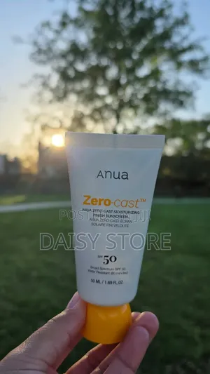 Anua Zero-Cast Moisturizing Finish Sunscreen SPF 50+ (50ml)