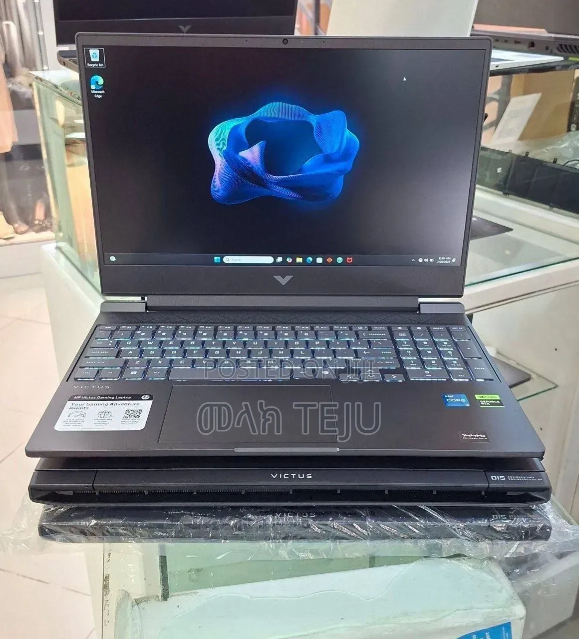 New Laptop HP Victus 15 32GB Intel Core i5 SSD 1T