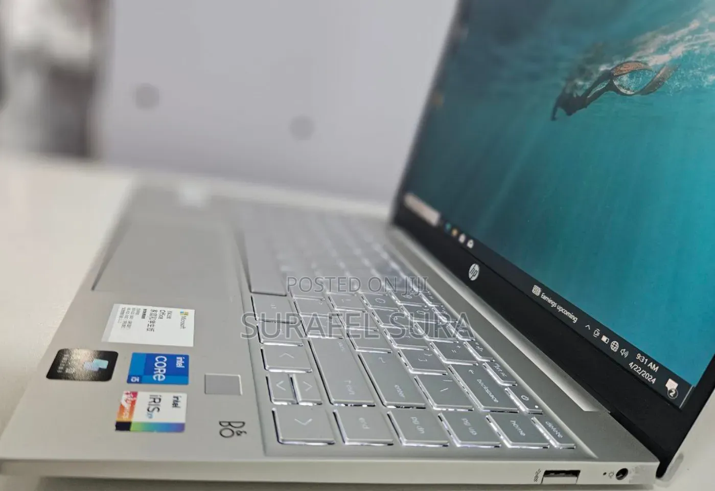 New Laptop HP Pavilion 13 8GB Intel Core i5 SSD 512GB
