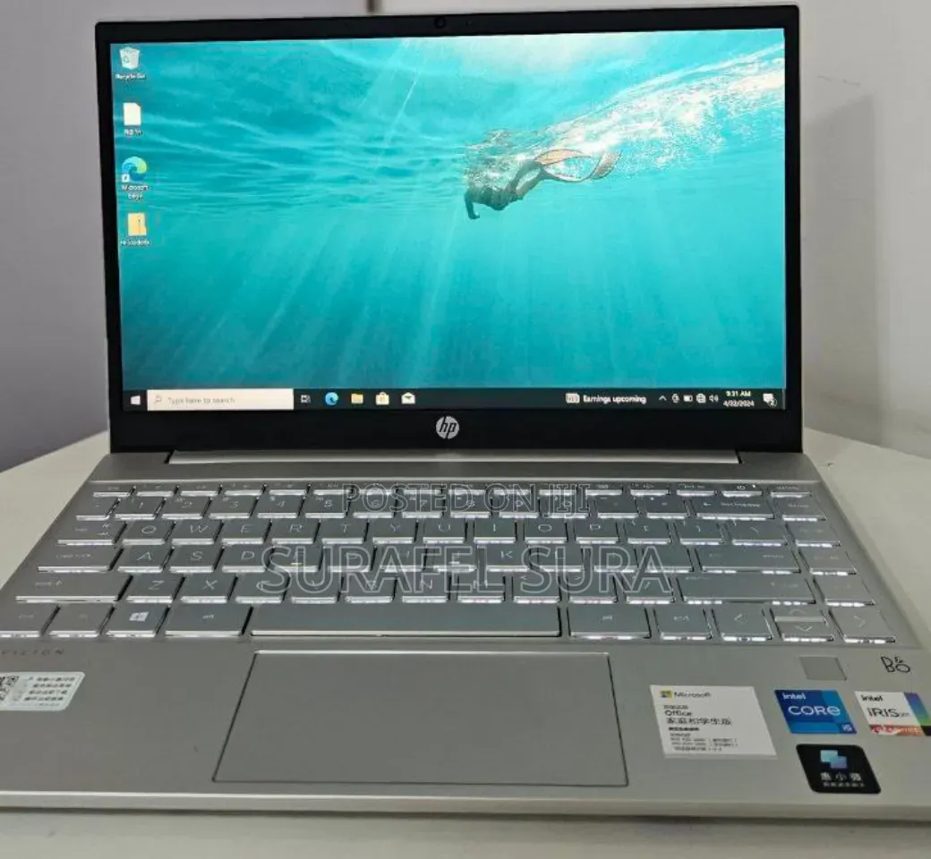 New Laptop HP Pavilion 13 8GB Intel Core i5 SSD 512GB
