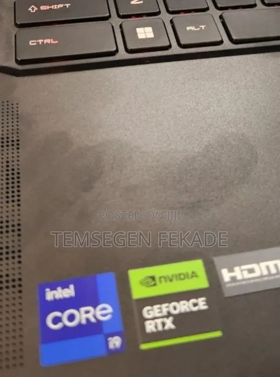 New Laptop MSI GE66 Raider 16GB Intel Core i9 SSD 1T