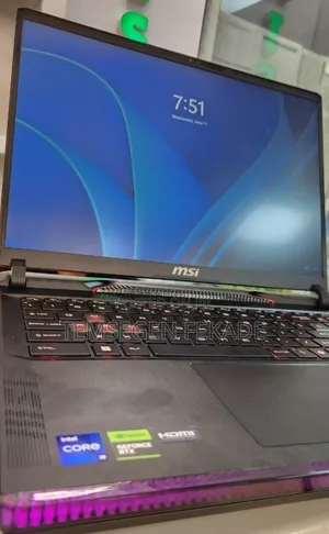New Laptop MSI GE66 Raider 16GB Intel Core i9 SSD 1T