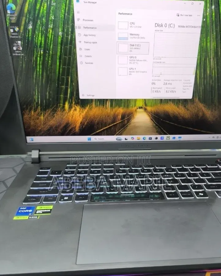 New Laptop Asus ROG Strix G16 G614 16GB Intel Core i7 SSD 1T