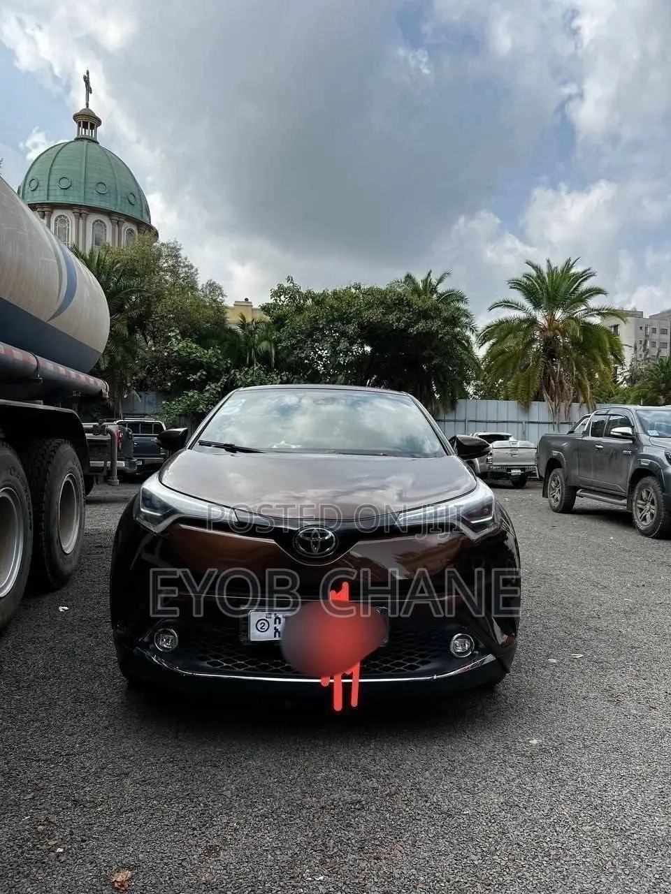 Toyota C-HR 2017 Brown