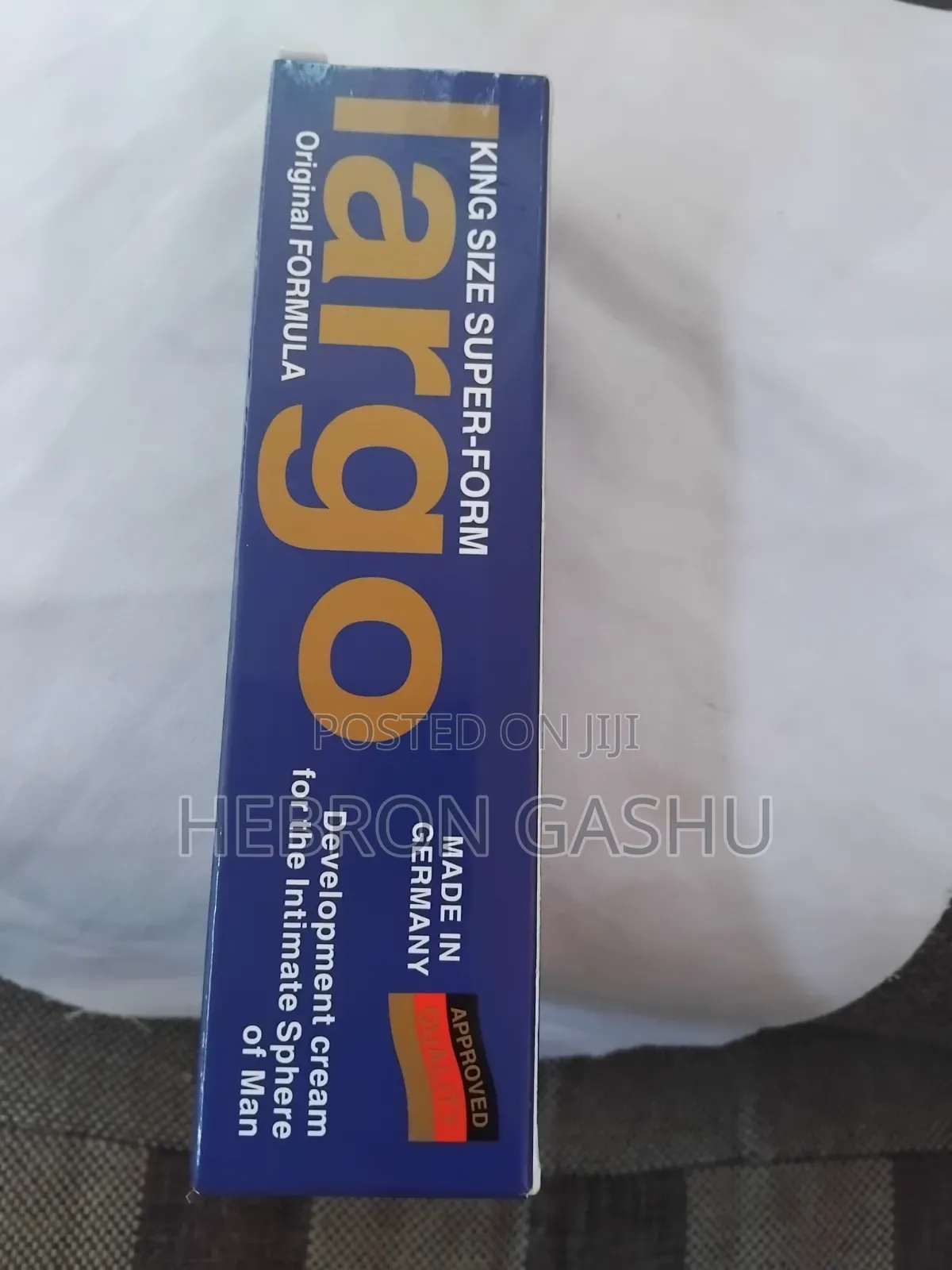 Title: Argo Original Formula – Development Cream