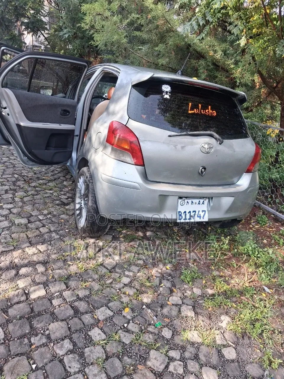 Toyota Yaris 2008 Silver