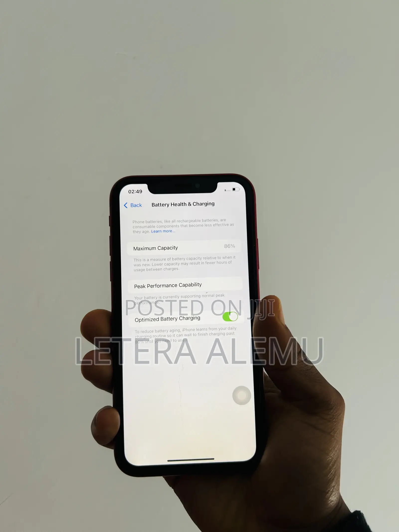 New Apple iPhone XR 128 GB Red