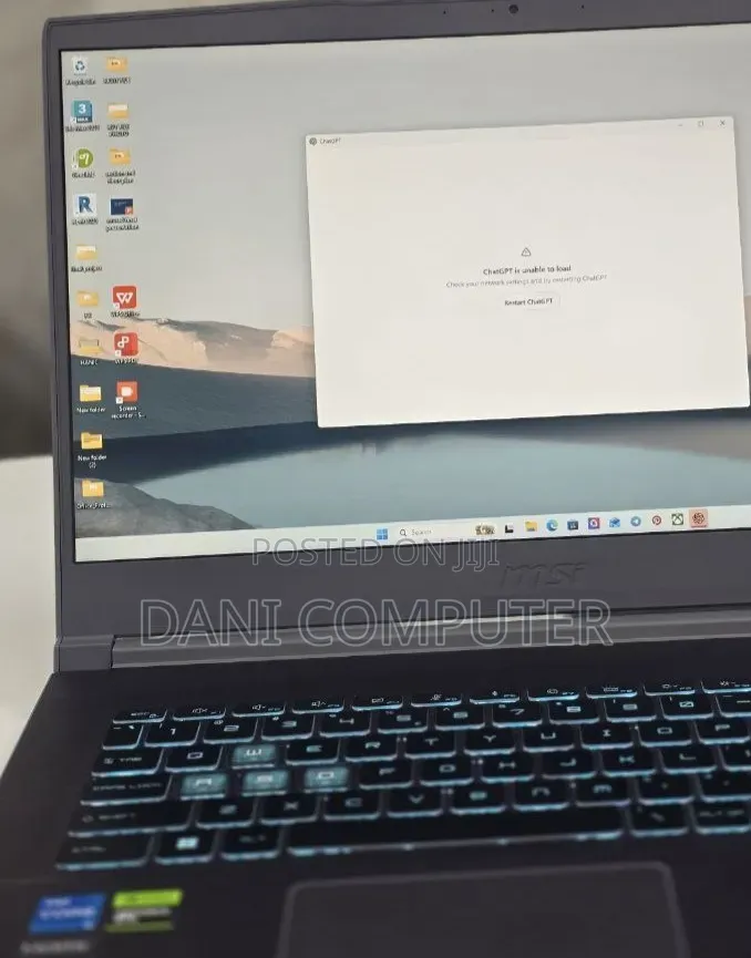 New Laptop MSI GF65 Thin 10UE 16GB Intel Core i5 SSD 1T